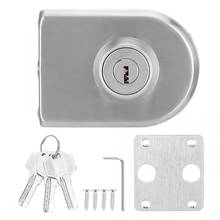 YG-1014 Stainless Steel Single Glass Door Lock Semi-Circular Home Office Security Lock Latch For Frameless Toughened Glass Door 2024 - buy cheap