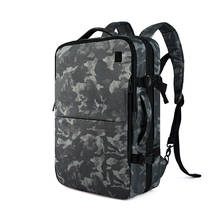 CAI-bolsa de viaje de camuflaje para ordenador portátil, Maleta Oxford impermeable de 17,6 pulgadas, para viaje de negocios, de noche, antirrobo para fin de semana 2024 - compra barato