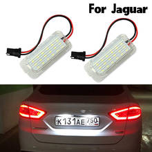2 Pcs 12V Canbus LED Number License Plate Light Lamp Assembly For Jaguar XF X250 XJ X351 X F Type Auto Luces White Signal Bulbs 2024 - buy cheap