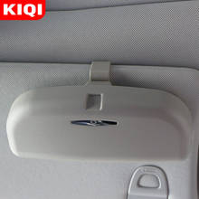 KIQI Car Glasses Holder Case Sunglass Sun Glasses Box for Audi Q3 Q5 SQ5 Q7 A1 A3 S3 A4 A6 A7 S6 S7 S4 RS4 A5 S5 2004 - 2021 2024 - buy cheap