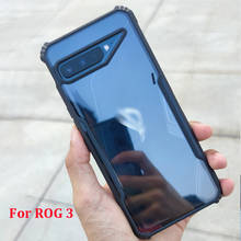Чехол-накладка для Asus Rog Phone 3 ZS661KL, со стразами, 360 Защита для телефона 3, ударопрочный 2024 - купить недорого
