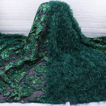 Zhenguiru 2020 novo tecido de renda africano verde macio nigeriano jacquard rendas tecidos do laço francês para a festa casamento materiais a1789 2024 - compre barato