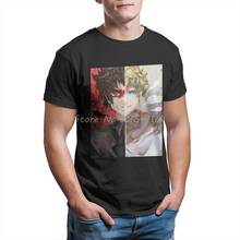 Akira Black TShirt Devilman Crybaby Fudo Ryo Amon Anime Homme T-Shirt Tees Pure Cotton Oversized Short Sleeve 2024 - buy cheap