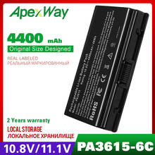 ApexWay-Batería de 10,8 V para ordenador portátil, pila para Toshiba Equium L40 Series, L40-14I, L40-156, L40-17M, Satellite Pro, L40 Series, L40-159, PA3615U-1BRS 2024 - compra barato