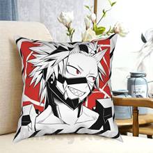 Kirishima Pillow Case Printed Home Soft DIY Pillow cover Mha Bnha Boku No Hero Academia Bakugou Katsuki Lord Explosive 2024 - buy cheap