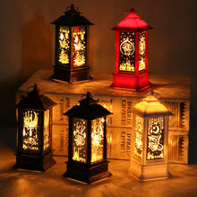 Lâmpada led de ramadã eid mubarak, ornamentos de decoração de festa muçulmano, lanterna, decoração de casa 2024 - compre barato