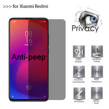 Protector de pantalla antiespía 9H para Xiaomi MI Mix 2 2S 3 5G Max 3 Note 3, vidrio templado para Xiaomi Mi A2 A3 Lite CC9 CC9E 2024 - compra barato