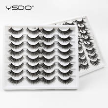 YSDO 3/5/16Pairs Eyelashes Natural Long Mink Eyelashes Fluffy 3d Mink Lashes Thick False Lashes Makeup Fake Eyelashes Extensions 2024 - buy cheap