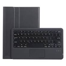 Capa de celular luxuosa de couro sintético, para samsung galaxy tab s5e 10.5 polegadas SM-T725 t720, com teclado bluetooth touch 2024 - compre barato