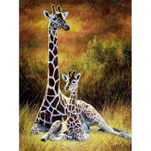 5D DIY Diamond Embroidery Animal Giraffe Square Round Diamond Mosaic Diamond Painting Home Decor Gift WG2168 2024 - buy cheap