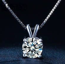 Novo original 925 sliver cristais de swarovskis gargantilha colares jóias finas para feminino acessórios de festa 2024 - compre barato