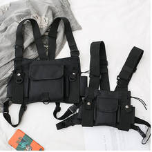Adjustable CS Chest Vest Bag Functional Harness Fashion Bullet Hip Hop Vest Streetwear Waist Pack Tactical Chest Rig Bag 2024 - buy cheap