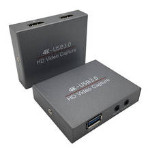 Pohiks-tarjeta de captura de vídeo HD 1080P 4K USB 3,0, caja de grabación de Streaming en vivo, juego de alta calidad para Windows, 1 unidad 2024 - compra barato