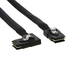 Mini Cable SAS a SAS SFF-8087 de ángulo interno a derecho/izquierdo, Cable SAS a SAS Compatible con controlador RAID o PCI Express 2024 - compra barato