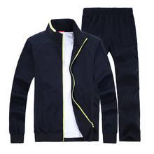 Spring Autumn Mens Sets Zipper Hoodie and Pants Couples Two Pieces Casual Tracksuit Male Sportswear Sweat Suit 5XL 6XL 7XL 8XL 2024 - buy cheap