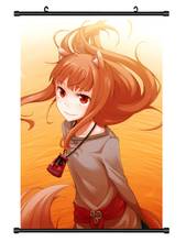 Japanese Anime Spice and Wolf Okami to Koshinryo Holo Home Decor Wall Scroll Poster Decorative Pictures 2024 - buy cheap