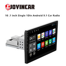 JOYINCAR 10.1 inch 1Din Android 10 Car Radio Multimedia Player Universal Auto Stereo GPS Navigation Bluetooth Audio Video Play 2024 - buy cheap