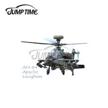 Tempo de salto 13x10cm para ah-64 apache longbow personalidade etiqueta do carro prancha caminhão decalque protetor solar oclusão zero estilo do carro 2024 - compre barato