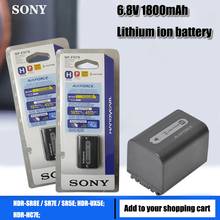 Sony Original 6.8v NP-FH70 NP FH70 NPFH70 1800mah Lithium Rechargeable Battery NP-FH60 DCR-DVD650 HC52 SX40 Camera Cells 2024 - купить недорого
