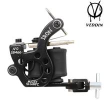 Hot Sales Wire Cutting 10 Wrap Coils Tattoo Machine For Liner And Shader Black Color Iron Tattoo Supplies free shipping 2024 - buy cheap