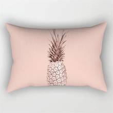 45x45CM Geometry Throw Pillow Case Rose Gold Pink Cushion Cover Home Sofa Decorative Pillows Cotton Polyester Cushion Pillows 2024 - buy cheap