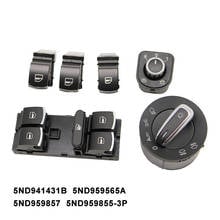 For VW Golf Jetta MK5 MK6 GTI Passat B6 B7 CC Touran Tiguan Chrome Auto Headlight Switch Fog Head Light Lamp Knob 5ND941431B 2024 - buy cheap