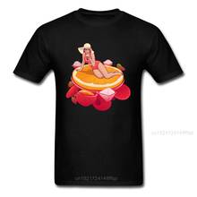 Men's T Shirts Sangria Woman Tshirt Summer T-shirt Funny Tees 100% Cotton Lemon Print Lovers Day Top Quality Clothes Black 2024 - buy cheap