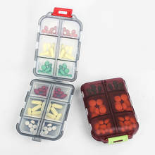 Mini caixa organizadora de comprimidos, caixa para remédios e outros itens de 12 grades, 7 dias da semana 2024 - compre barato
