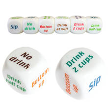 1 Pc Drinking Wine Mora English Dice Games Gambling Adult Sex Game Lovers Bar Party Pub Drink Decider Fun Toy 2024 - buy cheap