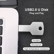 U диск Memoria Cel usb-накопитель подарок металлический флеш-диск Usb 2,0 16 Гб оперативной памяти, 32 Гб встроенной памяти, 64 ГБ USB флэш-накопитель ключ флэш-накопитель 2024 - купить недорого