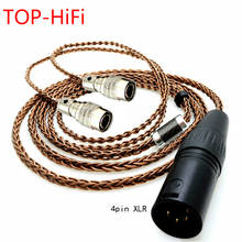 Top-hifi-Cable de actualización para auriculares, accesorio de cobre y cristal de 8 núcleos, para Mr Speakers, Ether Alpha Dog Prime 2024 - compra barato