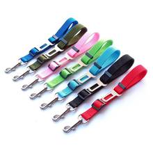 Pet Dog Cat Car Safety Belt Adjustable Lead Leash Harness for Small Dogs Kitten Supplies Pet Accessories Travel Clip 10 Color 2024 - buy cheap