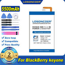 100% Оригинальный LOSONCOER TLP034E1 5500 мАч BAT-63108-003 Аккумулятор для BlackBerry keyone / alcatel DK70 DTEK70 2024 - купить недорого