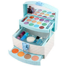 Disney girls new princess frozen 2 Cosmetics suitcase Set  Princess  Girl Makeup Play House Toy 2024 - buy cheap