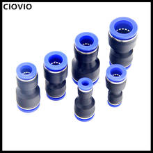 Air Pneumatic 10mm 8mm 6mm 12mm 4mm 16mm OD Hose Tube One Touch Push Into Straight Gas Fittings Plastic Quick Connectors Fitting 2024 - buy cheap
