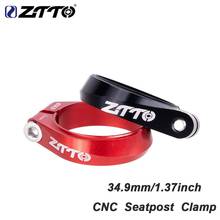 ZTTO CNC Seatpost Clamp High-strength Seat Post Tube Clip Thread Lock Clamp for MTB Road Bike Bicycle Tube Clamp Ring 2024 - buy cheap