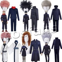 Anime Jujutsu Kaisen Itadori Yuji Cosplay Costumes Kugisaki Nobara Fushiguro Megumi Wigs Uniform Jujutsu Kaisen Yuji Itadori Cos 2024 - buy cheap