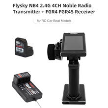 Flysky Noble NB4 2.4G 4CH Radio Transmitter Remote Controller with FGR4 FGR4S Receiver AFHDS 3 Protocol for RC Car Boat Models 2024 - buy cheap