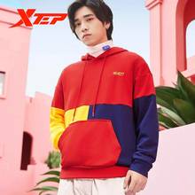 Xtep Men's Hoodie Fashion Sportswear Casual Sports Top Round Neck Long Sleeve Sweater 880129050106 2024 - buy cheap