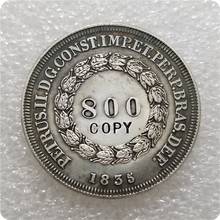 1835 Brazil 800 Reis  COPY COIN 2024 - buy cheap