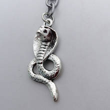 New Cobra Pendant Keychain Alloy Jewelry Keychain Pendant DIY Jewelry Keychain 2024 - buy cheap