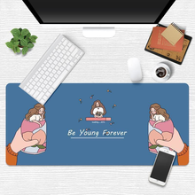 Cute Gaming Mouse Pad Grande 700x300 Extra Large XXL Gamer Keyboard Mousepad Waterproof Maus Pad Desk Mouse Mat Game Accessories 2024 - buy cheap