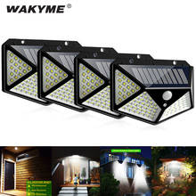 WAKYME Solar Light Outdoors Motion Sensor LED Wall Lamp Garden Lights Solar Power Sunlight Waterproof Solar Lamp Street Lights 2024 - buy cheap