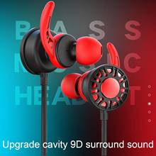 E-Sports Gaming Headset 9D Surround Sound Noise Reduction Wired In-Ear Earbuds With Mic For Iphone Huawei Xiaomi Redmi Laptop 2024 - buy cheap