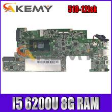 Akemy For  MIIX510 Motherboard For Lenovo MIIX510-12ISK MIIX 510-12ISK Laptop Motherboard CPU I5 6200U 8G RAM 100% Test Work 2024 - buy cheap