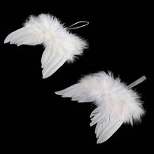 Newborn Baby Boy Girl White Angel Wings Photo Props Cute Photography Accessories Ornaments 2024 - buy cheap