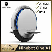 Ninebot One A1 самобалансирующийся Одноколесный электрический скутер Monowheel Одноколесный скутер с поддержкой одной двойной батареи скейт-доска 2024 - купить недорого