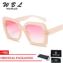 WarBLade-gafas de sol cuadradas para mujer, lentes de sol clásicas a la moda, diseño de marca Vintage, personalidad, UV400, 2019 2024 - compra barato