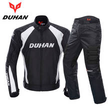 DUHAN Motorcycle Jacket Men Motocross Seasons Pants Protective Armor Motorcycle Clothing Riding Detachable Warm Liner Jackets 2024 - buy cheap
