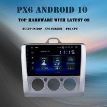 Dasaita 9 "android 10.0 rádio do carro para ford focus 2 3 mk2 mk3 2004-2011 dsp multimídia gps navi 4gb ram bluetooth tda7850 max10 2024 - compre barato